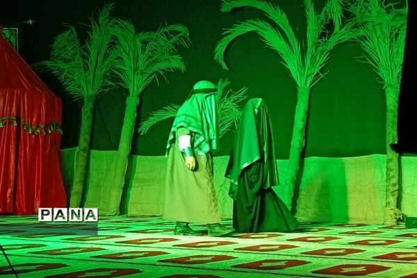 نمایش مذهبی قافله عشق در محمدشهر کرج