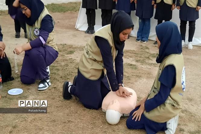 مراسم اختتامیه اردوی قطبی در اصفهان