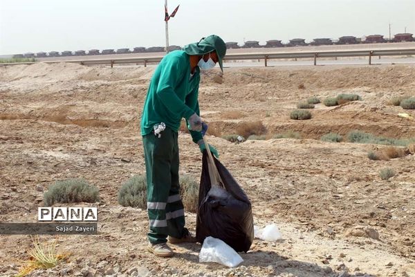 بازدید مدیر سازمان دانش‌آموزی خوزستان از موکب اربعینی آموزش و پرورش استان در پایانه مرزی شلمچه