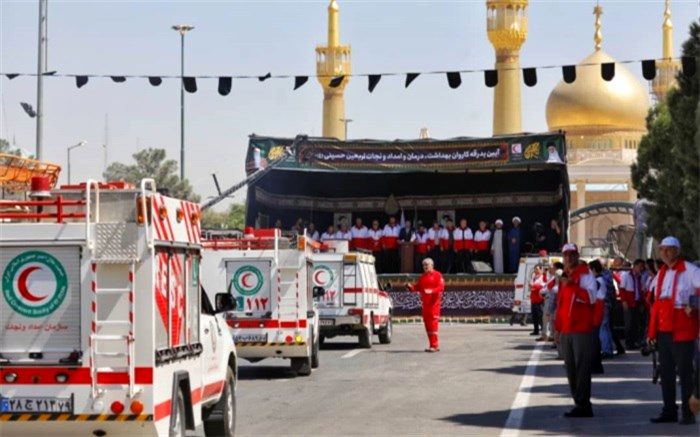 ۱۵ مرکز درمان بین راهی هلال‌احمر در مسیر نجف تا کربلا راه‌اندازی شد