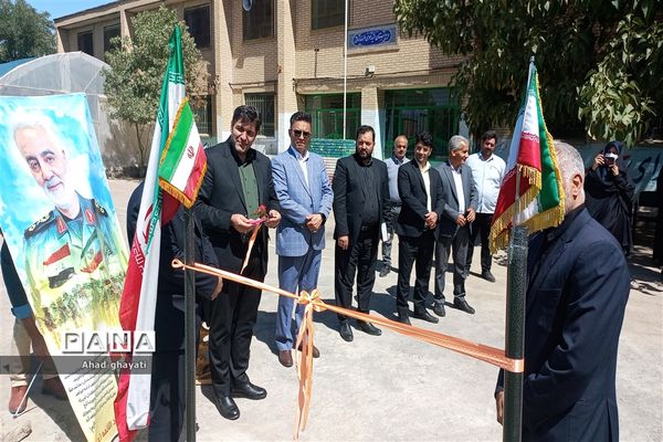 افتتاحیه دو زمین چمن مصنوعی و کانون استعدادیابی ورزشی
