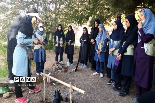 دومین روز حضور دانش‌آموزان خوزستانی در اردوی قطبی لرستان