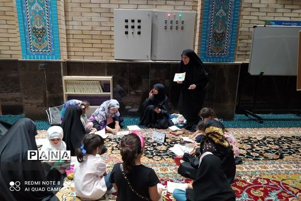 حضور خدام امام رضا در مسجد امام جعفر صادق (ع) منطقه ۱۳