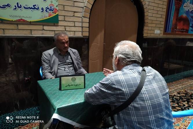 حضور خدام امام رضا در مسجد امام جعفر صادق (ع) منطقه ۱۳