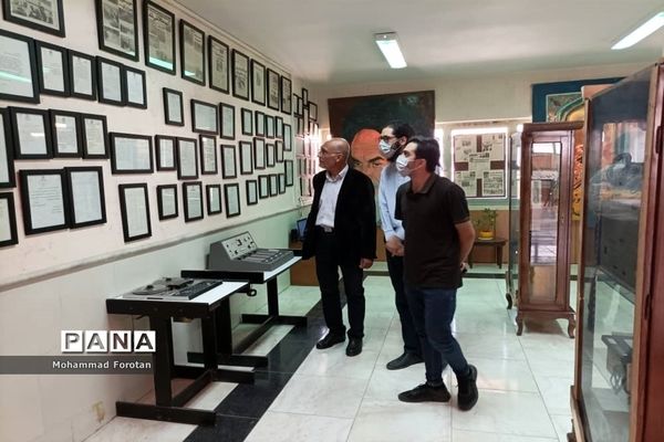 آئین افتتاحیه موزه و نمایشگاه دبیرستان توحید