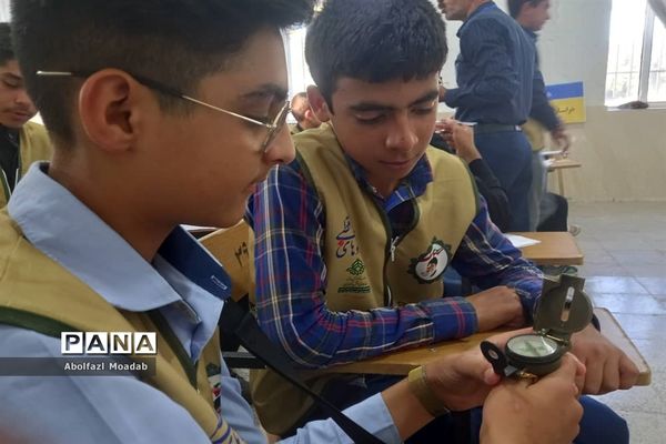 پایان فعالیت‌های آموزشی اردوی قطبی سازمان دانش‌آموزی، گلستان