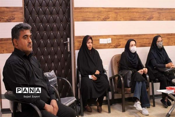 برگزاری جلسه مشترک مدیر آموزش و پرورش ناحیه 2 اهواز و بخشدار غیرانیه در آستانه سال تحصیلی جدید