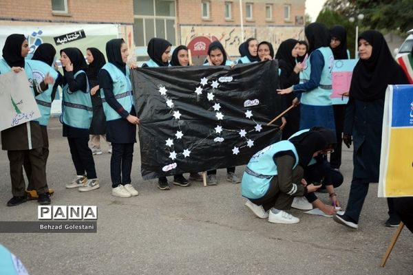 اختتامیه اردوی اعضای دختر سازمان دانش‌آموزی قطب 5 آذربایجان غربی