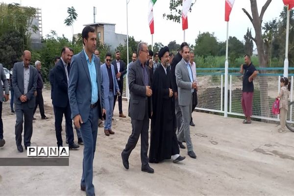 افتتاح پل بتنی در محمودآباد