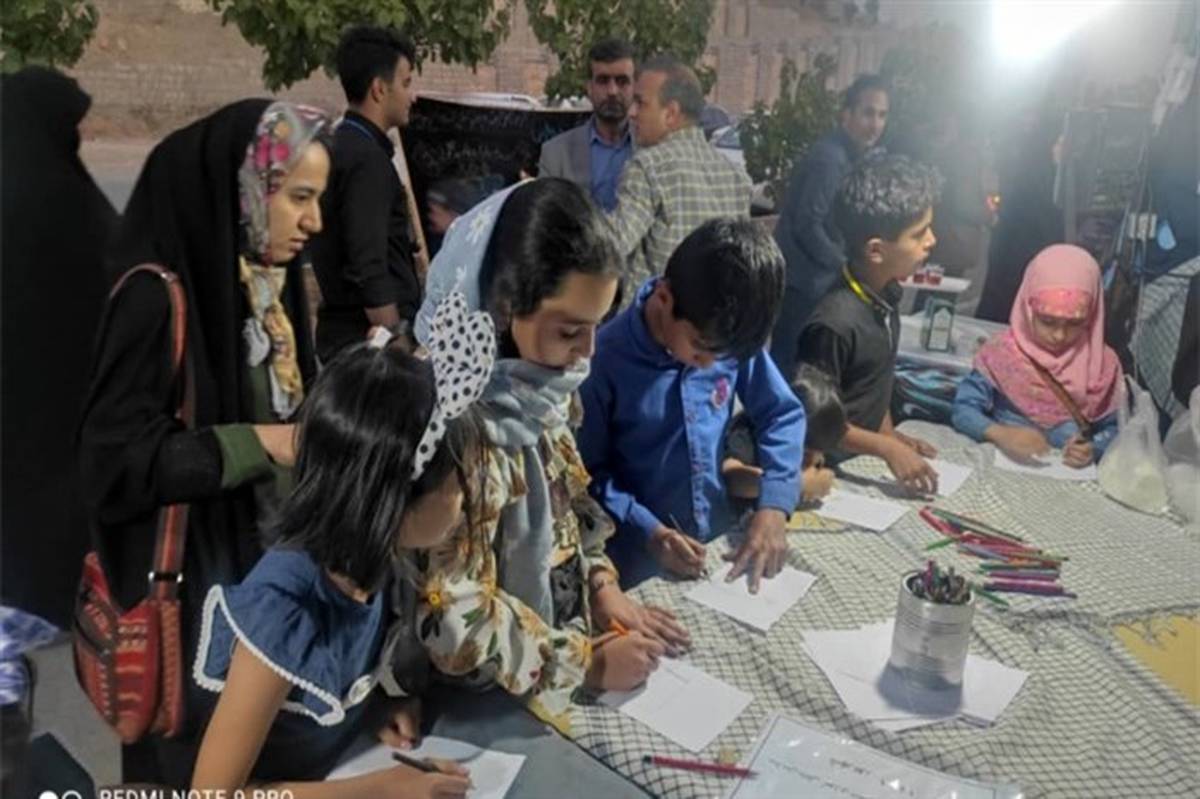 استقبال از موکب جاماندگان اربعین حسینی سازمان دانش‌آموزی چهارمحال و بختیاری