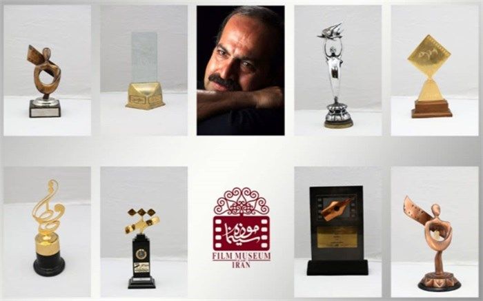 تندیس‌ها و جوایز زنده یاد رسول ملاقلی‌پور در گنجینه موزه سینما