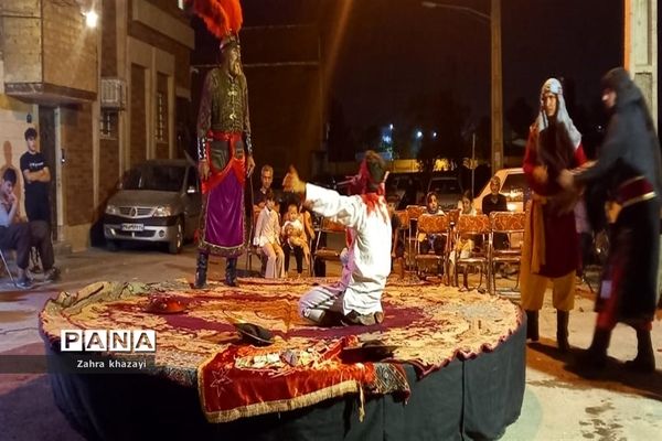 اجرای تعزیه دو طفلان مسلم ابن عقیل(ع) در ورامین