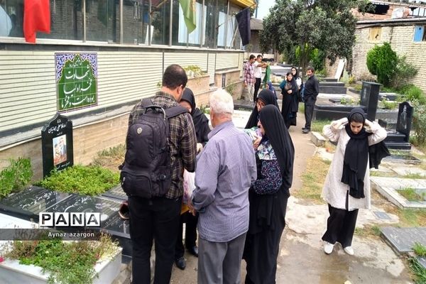 بدرقه زائران اربعین حسینی در قائمشهر