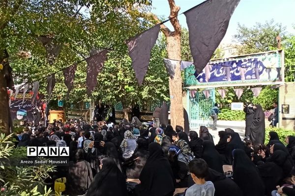 مراسم سوگواری عزاداران کوچک حسینی در اسلامشهر