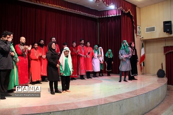 نمایش مذهبی «معرکه آب» در شهرستان اسلامشهر