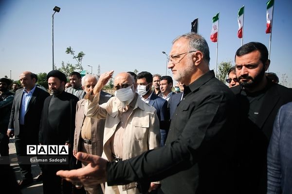 افتتاح فاز یک بوستان ایرانیان