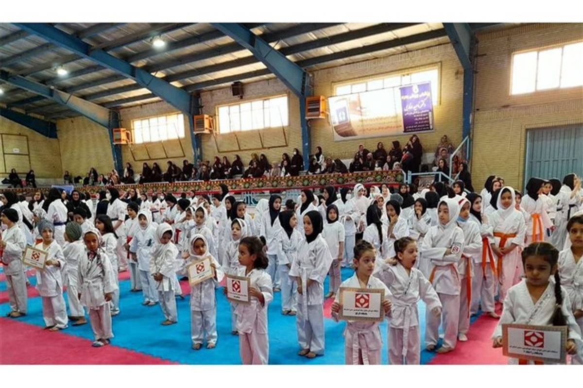 کسب ٣١ مدال رنگارنگ توسط دختران  کاراته کار شهر جعفریه قم