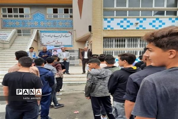 مانور بازگشایی مدارس شهرستان عباس‌آباد