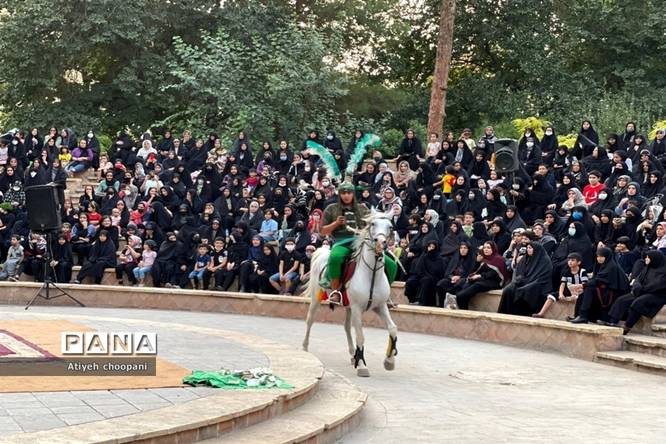 آیین تعزیهخوانی واقعه کربلا در بوستان سهند