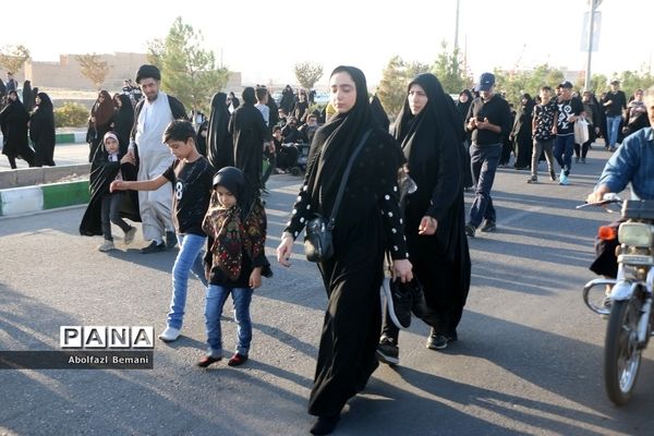 راهپیمایی عاشقان اربعین سیدالشهدا(ع) در قم-1