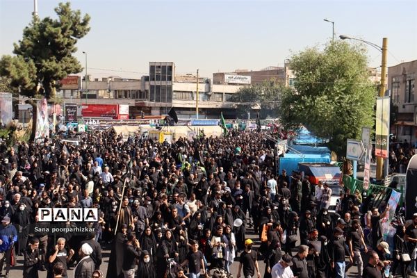 پیاده‌روی جاماندگان اربعین و برپایی موکب فرزندان حاج قاسم