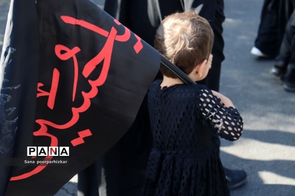 پیاده‌روی جاماندگان اربعین و برپایی موکب فرزندان حاج قاسم