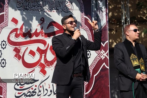 پیاده‌روی جاماندگان اربعین و برپایی موکب فرزندان حاج قاسم