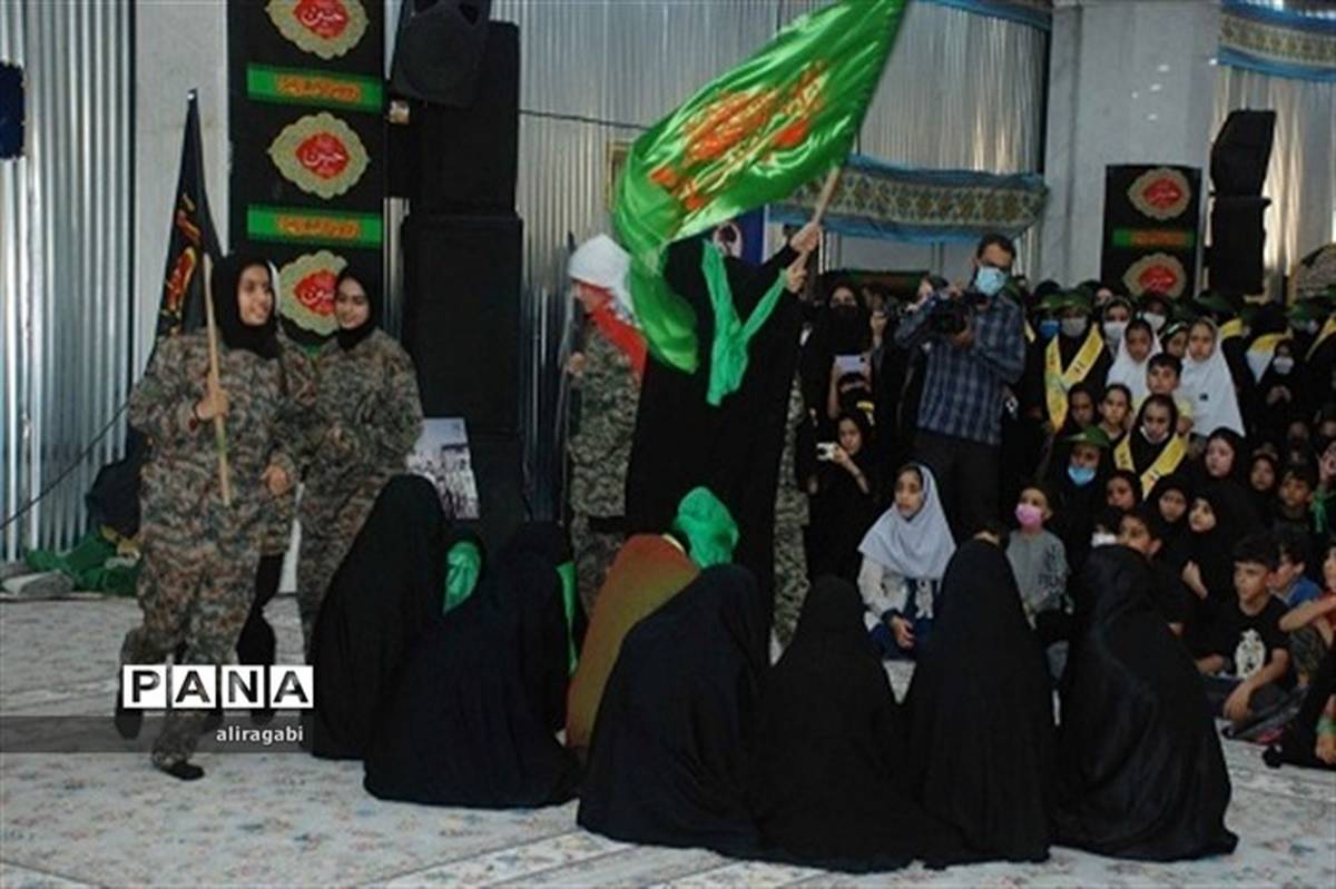 نمایش مذهبی «شهادتنامه» در مصلای باقرشهر به روی صحنه رفت