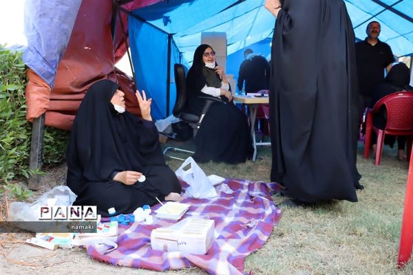 موکب پزشکی جمعیت ندای صلح کاشان