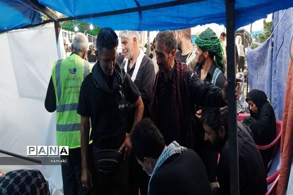 موکب پزشکی جمعیت ندای صلح کاشان
