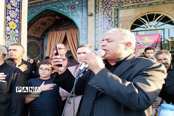 پیاده‌روی جاماندگان اربعین در شهرستان میمه-استان اصفهان