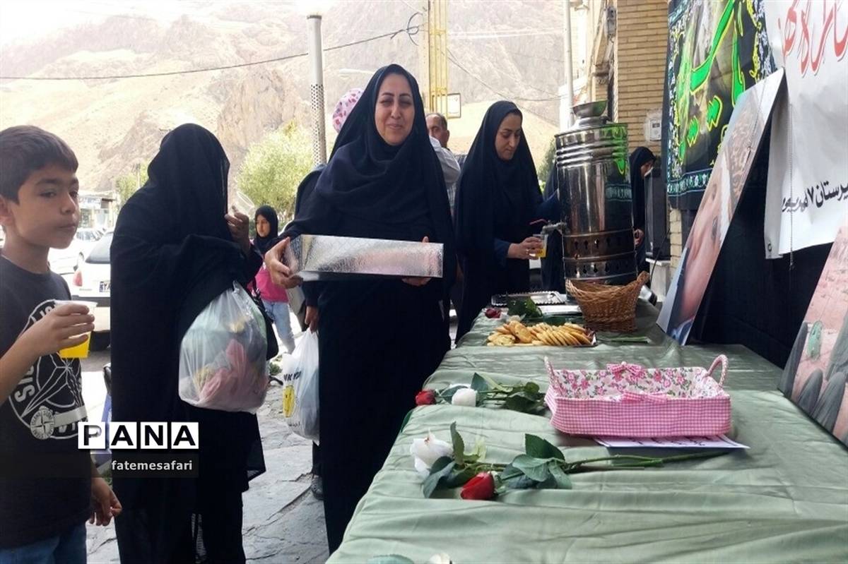 برپایی موکب اربعین حسینی در شهرستان فیروزکوه