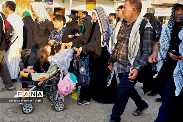 در مسیر بهشت، حضور کودکان و نوجوانان در راهپیمایی اربعین حسینی