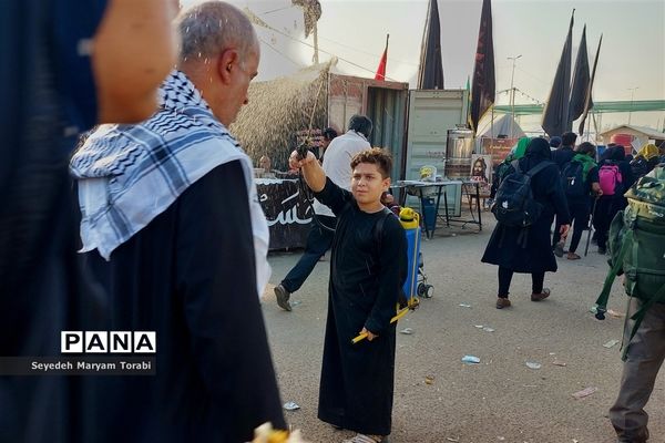 در مسیر بهشت، حضور کودکان و نوجوانان در راهپیمایی اربعین حسینی