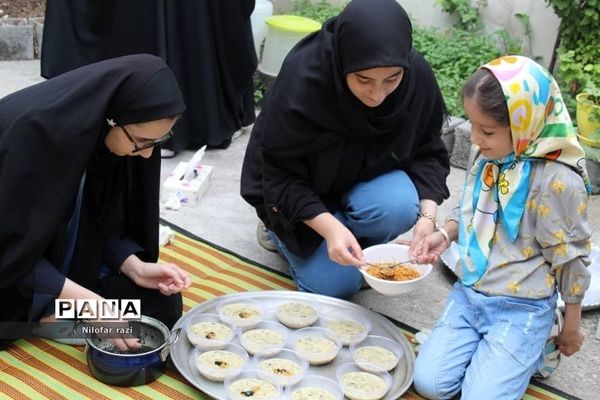 برپایی موکب جاماندگان اربعین در ساری