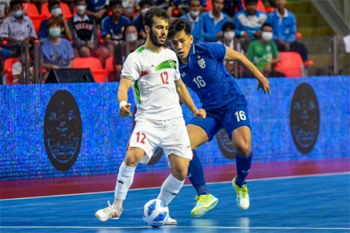 صعود تیم ملی فوتسال ایران به فینال تورنمنت تایلند