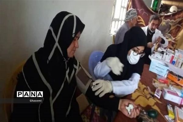 برپایی موکب خدماتی پزشکی نجف آباد در مسیر نجف به کربلا