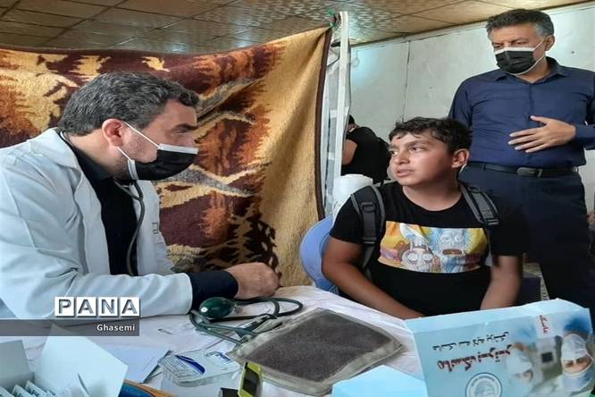 برپایی موکب خدماتی پزشکی نجف آباد در مسیر نجف به کربلا
