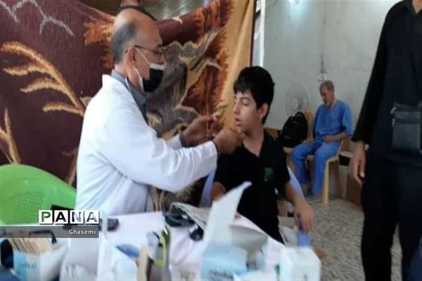برپایی موکب خدماتی پزشکی نجف آباد در مسیر نجف به کربلا