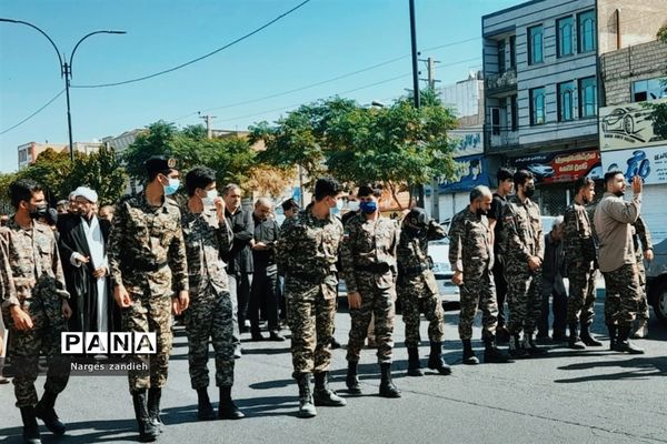 برگزاری مراسم پیاده‌روی اربعین حسینی در ملارد