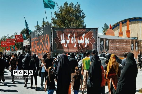 برگزاری مراسم پیاده‌روی اربعین حسینی در ملارد