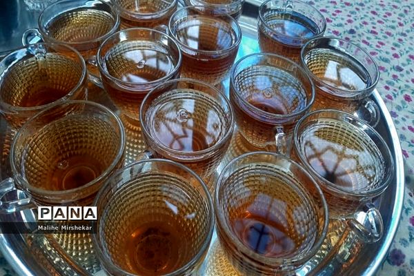 عزاداری دانش‌آموزان زابلی به مناسبت اربعین حسینی (ع) در زابل