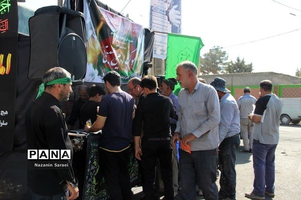 شورحضور جاماندگان کربلای حسینی در راهپیمایی اربعین اسلامشهر