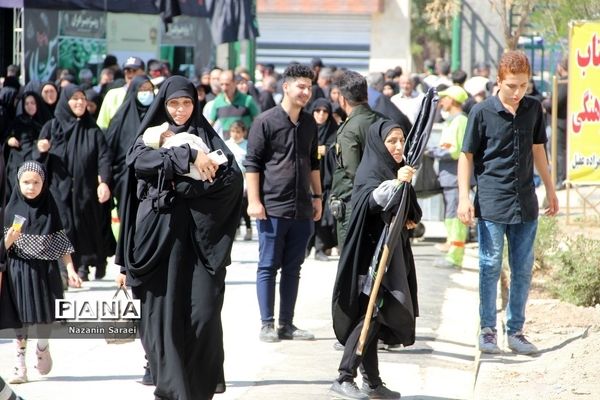 شورحضور جاماندگان کربلای حسینی در راهپیمایی اربعین اسلامشهر