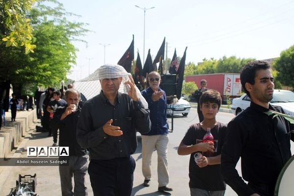 پیاده‌روی دلدادگان اربعین حسینی در بوشهر