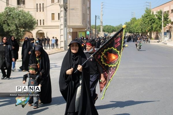 پیاده‌روی دلدادگان اربعین حسینی در بوشهر