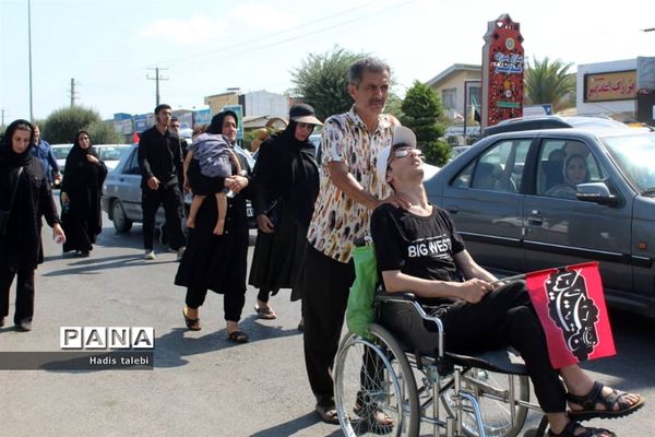 همایش پیاده‌روی جاماندگان اربعین در محمودآباد