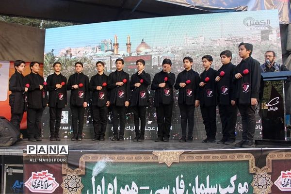 موکب فرزندان حاج قاسم، به همت سازمان دانش‌آموزی شهرستان‌های  تهران