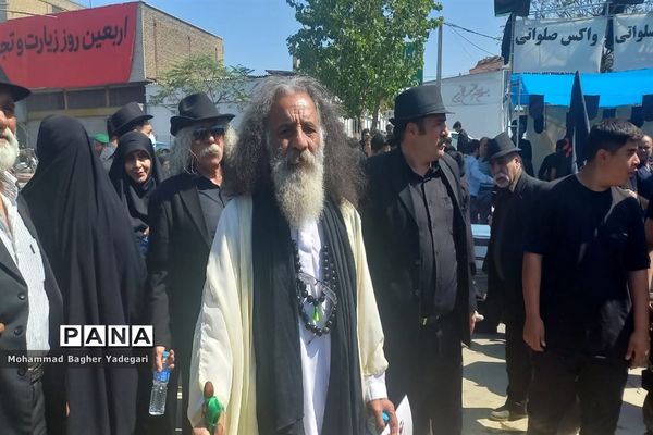مراسم پیاده‌‌روی دلدادگان حسینی(ع) در تهران