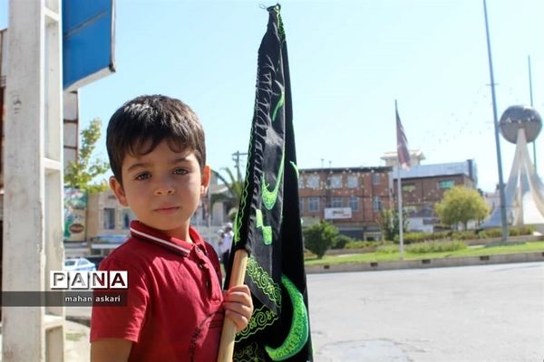 راهپیمایی جاماندگان اربعین در گلوگاه